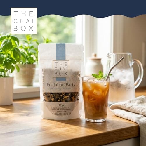The Chai Box Loose Leaf Ginger Fennel Tea - Vegan & Gluten Free | Caffeinated Black Tea made with Candied Ginger, Cardamom & Fennel (Pack of 1) 2.5 oz | Makes 25 Cups | Small Batch Loose Leaf Tea with Whole, Premium Spices - Thumbnail 5