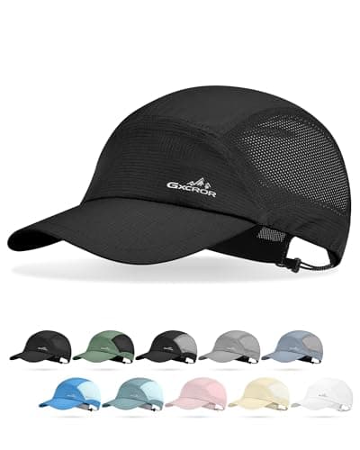 GXCROR Performance Baseball Cap for Men & Women - UPF 50+ Running Hat, Lightweight Quick-Dry Sports Hat for Golf, Hiking, Gym - Image 1