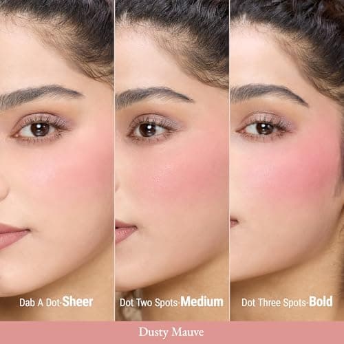 Liquid Blush for Cheeks, Soft Matte Liquid Color, Lightweight Vegan Makeup - Thumbnail 4