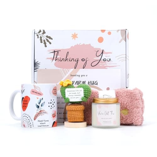 Get-Well Soon Gift Baskets for Women - Care Packge After Surgery Recovery - Self Care Gifts Thinking of You Gifts Feel Better Gift for Sick Friends - Image 1