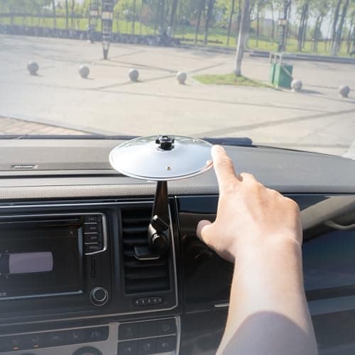 Tuiuzxy Car Cymbal Air Vent - Car Drum Set for Music Lovers - Universal Fit (Silver) - Thumbnail 6