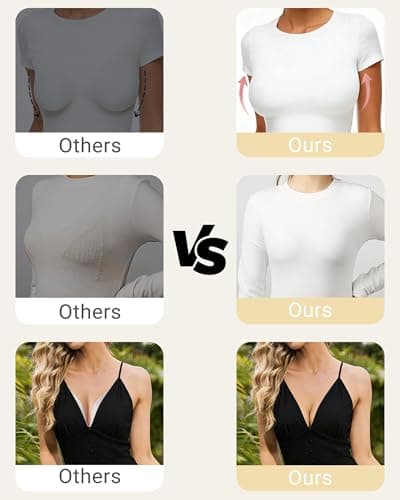 As Fairy Seamless Wireless Bra for Women Soft Support Bra with Lift Comfortable T-Shirt Bra for Daily Wear(Pink 40C) - Thumbnail 5