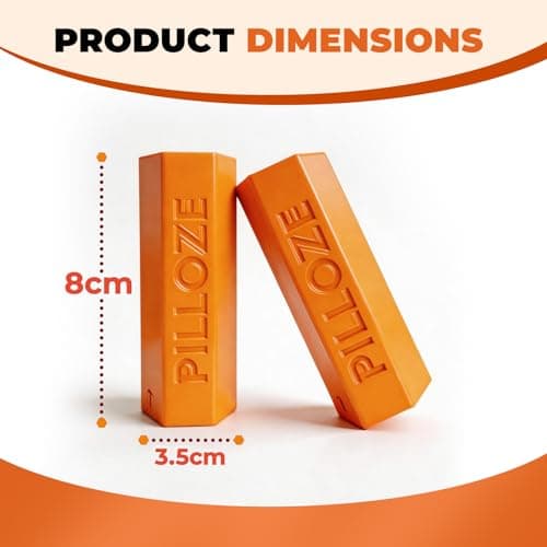 Pilloze Chunky Yarn Fluffer - Yarn Fluffing Tool for Crochet & Knitting Projects, Compact Portable Yarn Texture Enhancer for DIY Craft Enthusiasts, Orange - Thumbnail 2