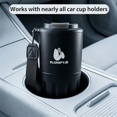 PLCHXFYJR Portable Sunflower Seed Cup with Seed Organizer and Shell Storage, Seed Snack Spit Cup for Outdoor, in Car, Travel and Sports Games. Works with Pistachios (black) - Thumbnail 6