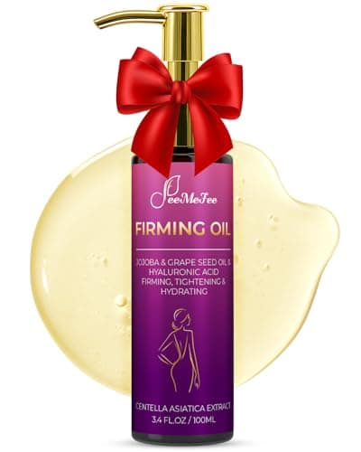 Body Firming Oil, 3.4 FL OZ Body Oil After Shower – With 790,000ppm Tightening Oil(Grape Seed Jojoba Sweet Almond) &10,000ppm Hyaluronic Acid – Fast-Absorbing For Hydrating Full Body, Lavender - Image 1