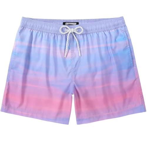 CoozySphere Mens 5 Inch Stretch Swim Trunks Quick Dry Mesh Lining Beach Board Shorts Swimwear XXL - Image 1