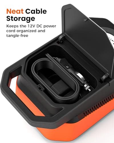 ETENWOLF S4 Paddle Board Pump, 20 PSI High Pressure 12V DC Sup Air Pump with Auto-Off & Deflation, 4X Faster Portable Electric Pump for Stand Up Paddle Boards, Kayaks, Air Mattress, Tent, Inflatables - Thumbnail 4
