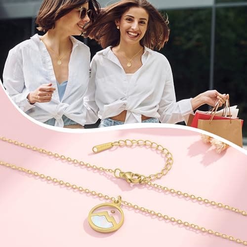 YLWJSP Gifts for Teenage Girls Mustard Seed Necklace for Women - Hypoallergenic Rust-Free Fade Proof Christmas Gifts for Women,Christian Necklace (Gold) - Thumbnail 6