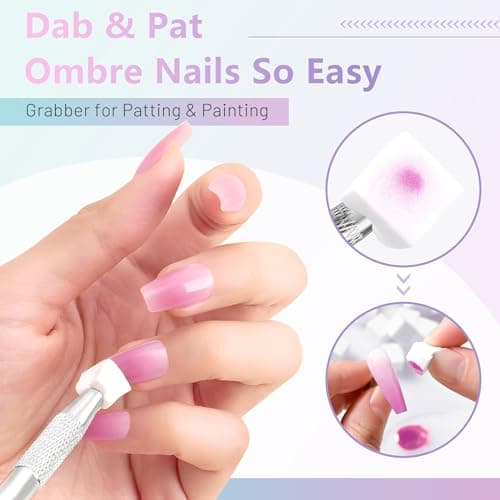 ABAC Pastel Shimmer Solid Gel Nail Polish,Ombre Gel Polish for Pat Painting,Spring&Summer Easter Hema-free 24 Colors Soak Off Gel Polish Kit w/Nail Art Brush for Salon and Nail Art DIY at Home - Thumbnail 3