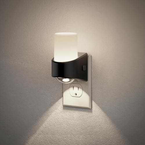 JandCase LED Night Lights Plug into Wall, Decorative Night Light with Dusk to Dawn Sensor, Adjustable Brightness, 5000K Daylight White Nightlight Plug in for Kids, Bathroom, Hallway, Bedroom, Stairway - Image 1