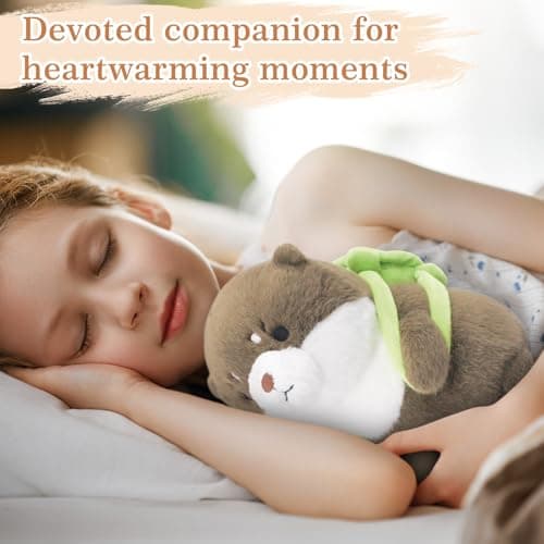 Ayehe Microwavable Stuffed Animal, Heatable and Coolable Otter, Heated Stuffed Animals for Cramps & Pain Relief, Lavender-Scented Toy, Cute Soft Plush Toys for Adults and Children(Turtle Otter) - Thumbnail 3