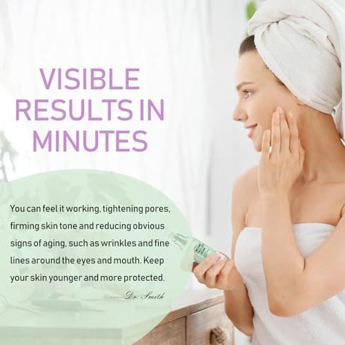 Richie House Instant Face Lift Cream, Instant Face Tightener with Peptides & Botanical Extracts, Smooth Appearance & Hide Loose Sagging Skin - Thumbnail 4