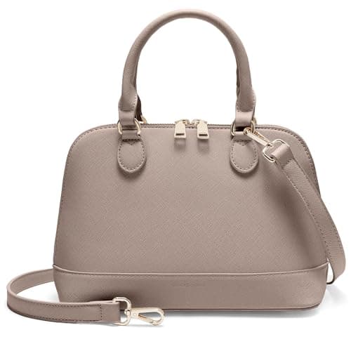 Goinsound Brown Satchel Bags for Women Small Purse for Women Mini Satchel Crossbody Bags for Women - Image 1