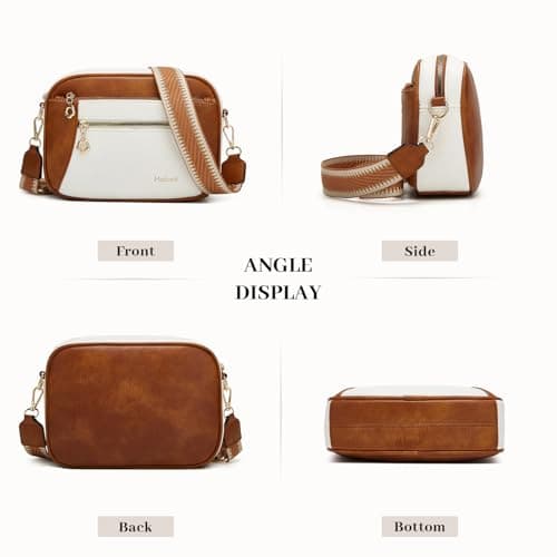 Makes Crossbody Purse for Women Small Crossbody Bags Trendy Vegan Leather with Adjustable Shoulder Strap - Thumbnail 6