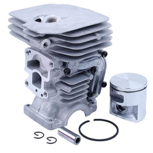 41mm 435 Cylinder Piston Kit ， For Husqvarna 435 435E 440 440E 435 II 440 II For Jonsered CS2240 Chainsaws - Complete Replacement Parts for OEM 504735101, 504735102, 504735103, 504735105 - Image 1