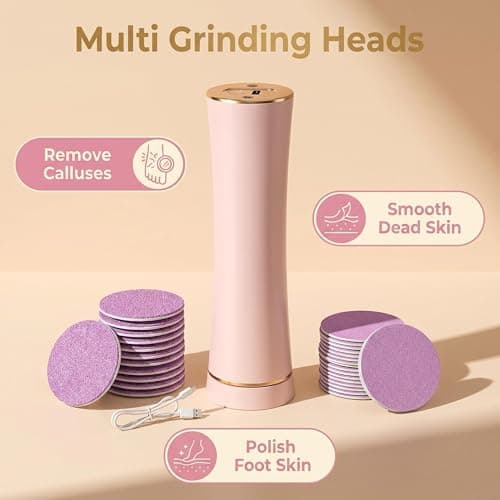 DIYIXULIE Electric Callus Remover, Rechargeable Foot File Home Use - Thumbnail 6