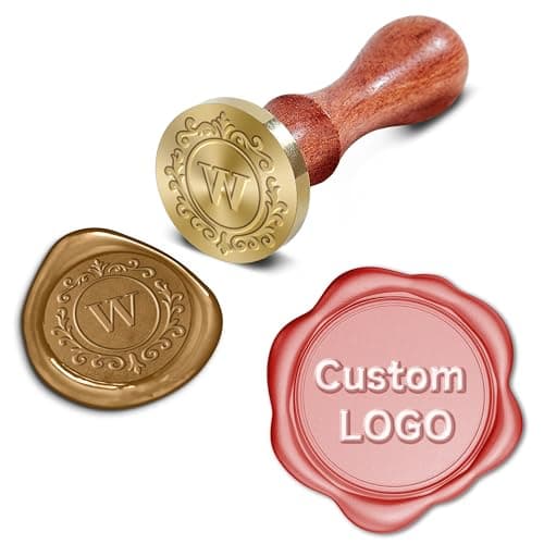 Custom Wax Seal Stamp，Memorable Impression-Personalized Wax Seal Stamp，Design Your own Logo for Invitations, envelopes, Wine Decorations, and Special Occasions.