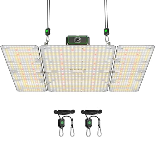 VIVOSUN LumaLight 400W LED Grow Light, Full Spectrum Plant Light, Smart Dimmable & High PPFD for Indoor Plants Seedling Vegetables Bloom, Fits 4×4/5×5 Grow Tents - Thumbnail 2