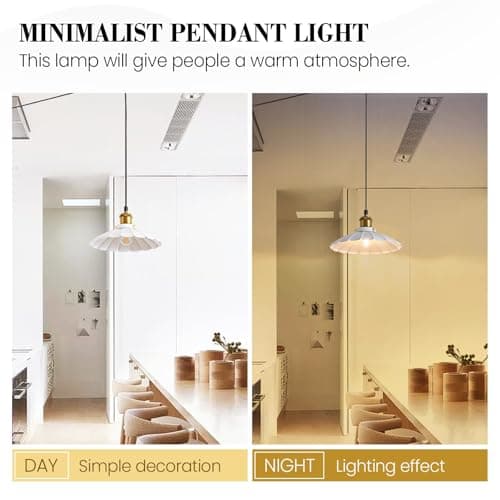 Oyisen Plug in Pendant Light Industrial 9.8 Inch White Lampshade Kitchen Island On/Off Switch Hanging Lamp Plug in Adjustable 14Ft Cord Hanging Lights for Bedroom and Living Room 2Pack - Thumbnail 3