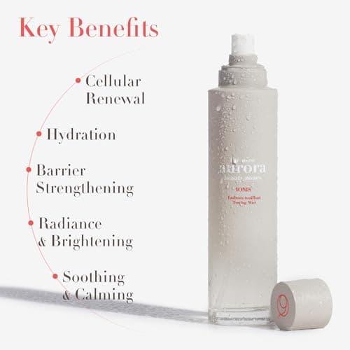 Ionis Toning Mist – Hydrating Facial Mist with Hyaluronic Acid, Prebiotics & Botanical Extracts for Skin Balance & Radiance | 200 ml / 6.7 fl. oz - Thumbnail 3