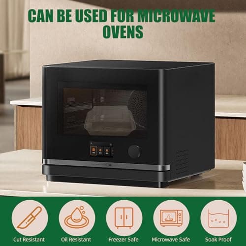 Compostable food to go containers with lids 9x8 Inch Takeout Lunch Box Containers with Lid To Go Take Out Clamshell for Food, Disposable Eco-Friendly Biodegradable bamboo, PFAS-Free, Brown (100) - Thumbnail 3