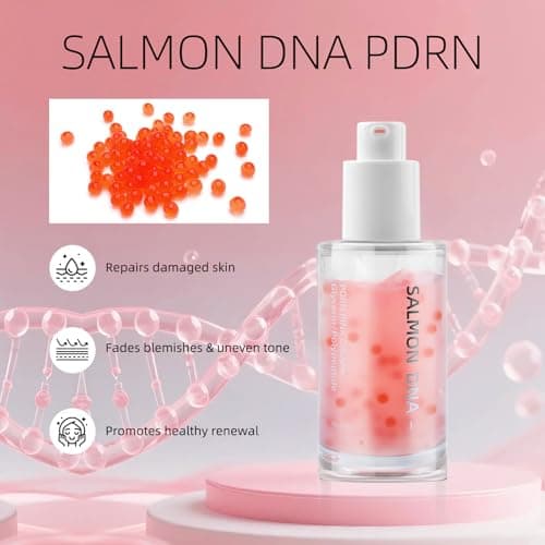 SKSOYT Salmon DNA PDNA Pink Hyaluronic Moisturizing Cream - Lightweight Hydrating Face Moisturizer, Brightening & Elasticity Support, Pore Care - Thumbnail 2