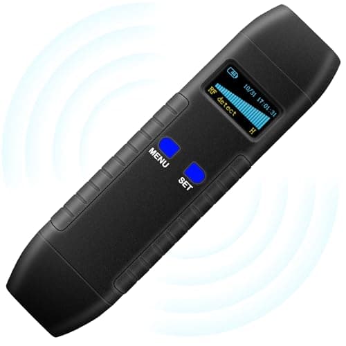KAXYUYA Hidden Camera Detector GPS Tracker Detector, RF Bug Sweeper Listening Device Detector for Car, Hotel, Meeting Protect Your Privacy