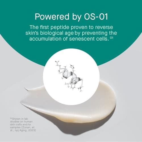 oneskin BODY OS-01 Peptide Topical Supplement & Skin Longevity Age Reversal Moisturizer | Safe for Sensitive Skin, Fragrance-Free, 250 mL / 8.45 oz - Thumbnail 2