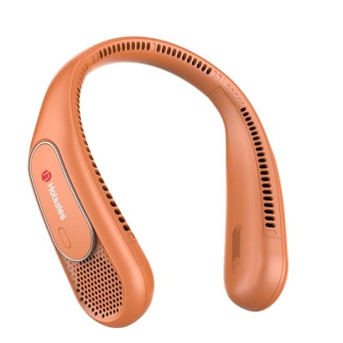Hotsales Neck Fan, Hands Free Bladeless Neck Fans Portable Rechargeable, 6000 mAh Battery Operated Wearable Personal Fan, Cooling Neck Fan, 3 Speeds, USB Fan Gifts for Men, Women, Travel, Outdoor - Image 1