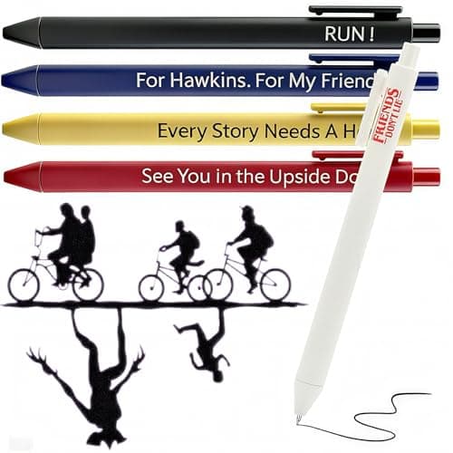 LumaCore Gel Pens, 0.5mm Fine Point Black Ink, 5 Pack, Smooth Writing for Note Taking and Journaling, Cute Aesthetic Office School Supplies - Image 1