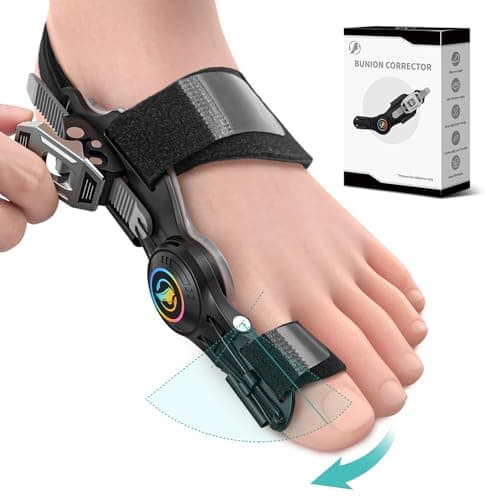 Kutain Upgraded Bunion Corrector for Women and Men, Orthopedic Bunions Correction with Non Slip Big Toe Straightener, Adjustable Bunion Splint Suitable for Left/Right Feet Pain Relief (1PCS) - Image 1