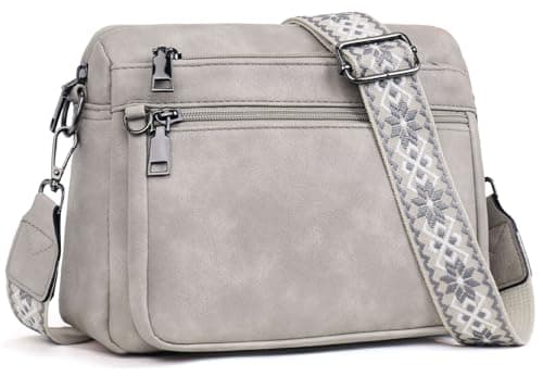 ATERITSSI Crossbody Purses for Women Trendy,Vegan Leather Crossbody Bags,Cell Phone Camera Shoulder Handbags with Card Slots - Image 1