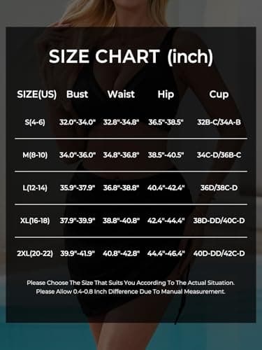 SUUKSESS Womens Swim Skirt High Waisted Bikini Sets Modest Mesh Curvy wimsuits Sexy V Neck Sarong Wraps Bathing Suits(Army Green,XL) - Thumbnail 6