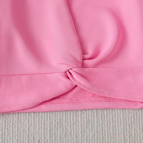 YWFSHOP Girls Clothes Set 2 Piece Long Sleeve Pullover Sweatshirt and Flare Pants Floral Outfits Girl Fall Winter - Thumbnail 4