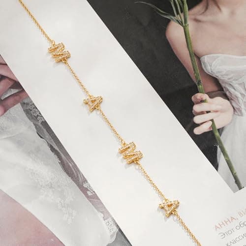 Eaciy Mama Necklaces for Women, Mother's Day Gifts for Mom, 14K Gold Plated Dainty Necklace Non Tarnish Cubic Zirconia Jewelry, Gifts for New Mom - Thumbnail 6