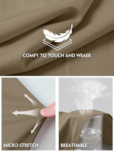 BBIBBI Womens Tops Dress Shirts Work for Women Business Casual Blouses Shirt Ladies and Button Down Up Women's Blouse Khaki Size 6XL - Thumbnail 4