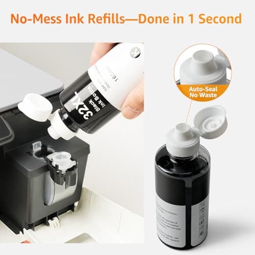 Jeoskarky Compatible for HP 31xl Color HP 32xl Black Ink Bottle for HP Smart Tank 7602 6001 5101 7301 6000 5102 5000 5103 7002 7001 7302 Series for Smart Tank Plus 651 551 Printers (4 Bottles) - Thumbnail 2