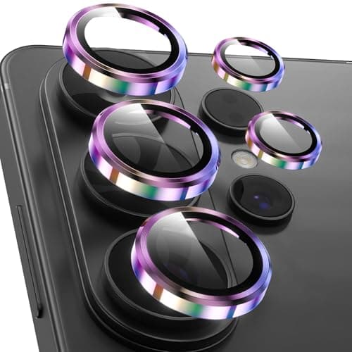 YWXTW Camera Lens Protector for Samsung Galaxy S26 Ultra, [5X Stronger] Individual Metal Ring Tempered Glass Camera Cover for Galaxy S26 Ultra Accessories, Anti Scratch, 1 Set - Image 1