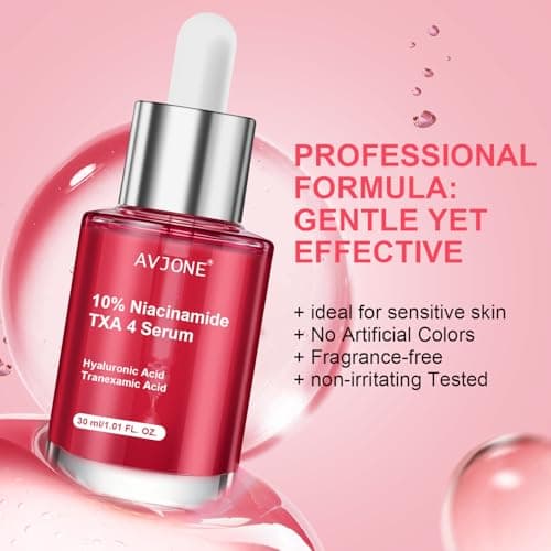 AVJONE PDRN Serum for Face – with 10% Niacinamide & Collagen, Advanced Facial Serum for Uneven Skin, Hydration & Elasticity, Glass Skin, Fragrance Free, 30ml,1.01 fl.oz - Thumbnail 4