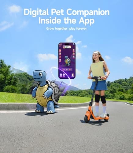 NAVEE K100 Pro Electric Scooter for Kids - 3-Level Adjustable Handlebar for Growing Riders, 10 mph & 6.8 Mile Range Perfect for School & Friends, 110 lb Load, Foldable, APP Control, UL2272 Certified - Thumbnail 2