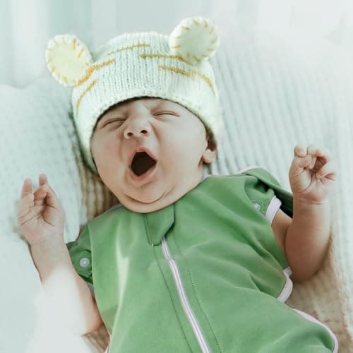 ANYEDDE 2-Pack Baby Swaddle Sleep Bag - Arms Up Swaddle 3-6 Months for Infants with Cuff Removable Design & 2-Way Zipper, Green Leaves Newborn - Thumbnail 6