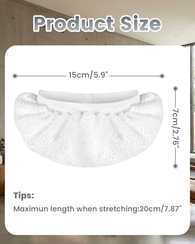 TEEVOGO 8 Pack Universal Microfiber Cloths for Handheld Steam Cleaner, Double-Layered Reusable & Washable Pads, Compatible with Bissell SteamShot, Wagner, PurSteam, McCulloch, Dupray and More - Thumbnail 6