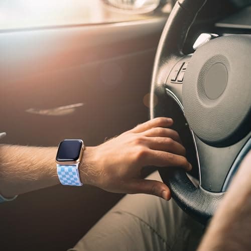 MITERV 6 Pack Stretchy Solo Loop Compatible with Apple Watch Band 38mm 40mm 41mm 42mm 44mm 45mm 49mm Women Men,Soft Nylon Elastic Braided Strap Wristband for iWatch Series Ultra 9 8 7 6 5 4 3 2 1 SE - Thumbnail 5