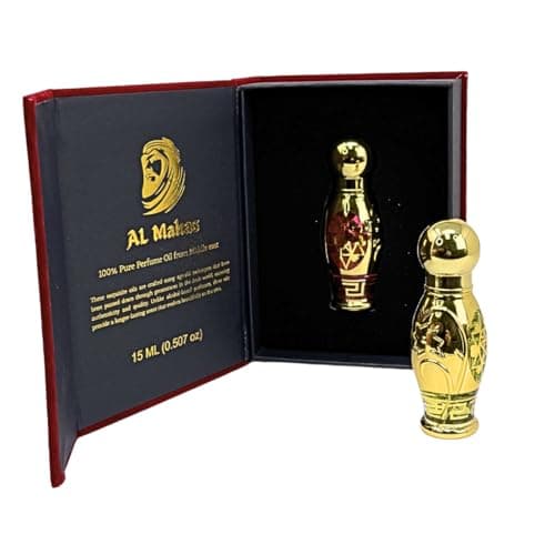 AL MAHAS Missu Aura (15 ML (0.51 OZ) Roll-On Perfume Oil Unisex Perfumes | Fresh Citrus & Aquatic Masculine Fragrance with Yuzu, Lemon, Bergamot, Blue Lotus, Musk & Cedar | Alcohol-Free - Thumbnail 2