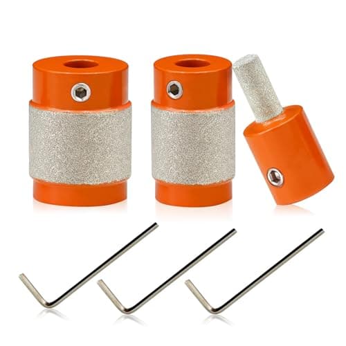 BGTEC Diamond Grinder Bit Head Tools - Stained Glass Tools (Set of 3) - Image 1