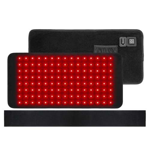 Red Light Therapy for Body, 660nm 850nm 16" 3 in 1 LED Infrared Redlight Therapy Belt Wrap Pad for Neck Shoulder Back Knee Muscle - Image 1