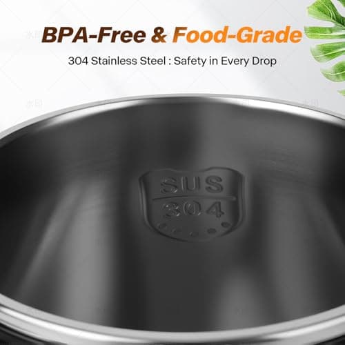 Electric Kettle 1.8L, Retro Electric Kettle for Boiling Water, 1350W Fast Boil, Stainless Steel Interior, BPA-Free, Auto Shut Off, Boil-Dry Protection, Gray - Thumbnail 4