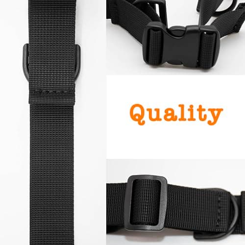 Aburbe Backpack Chest Strap, Universal Add on Adjustable Sternum Strap, Chest Belt Replacement, with Heavy Duty Quick Release Buckle Clip, for Travel, Hiking, Camping, School (Black) - Thumbnail 4