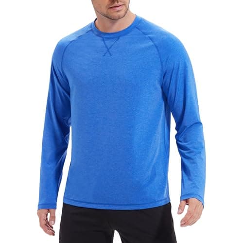 Men’s Rash Guard Swim Shirt UPF 50+ Sun Protection Quick Dry Short Sleeve UV Swim Top for Surfing Swimming Beach - Image 1
