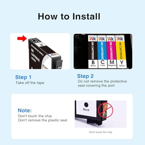 Starink Remanufactured Replacement for Epson 232XL 232 Ink Cartridges Combo Pack Compatible with Epson Workforce WF-2930, WF-2950, Expression XP-4200, XP-4205 Ink Printer, 5 Pack, BKCMY - Thumbnail 5